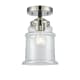 A thumbnail of the Innovations Lighting 284 Canton Black Polished Nickel / Clear