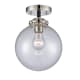 A thumbnail of the Innovations Lighting 284-1C-8 Beacon Black Polished Nickel / Seedy