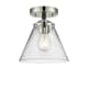 A thumbnail of the Innovations Lighting 284 Large Cone Black Polished Nickel / Clear