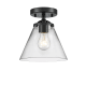 A thumbnail of the Innovations Lighting 284 Large Cone Oil Rubbed Bronze / Clear