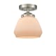 A thumbnail of the Innovations Lighting 284 Fulton Brushed Satin Nickel / Matte White