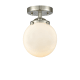 A thumbnail of the Innovations Lighting 284-1C-6 Beacon Brushed Satin Nickel / Gloss White