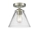 A thumbnail of the Innovations Lighting 284 Large Cone Brushed Satin Nickel / Clear