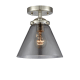 A thumbnail of the Innovations Lighting 284 Large Cone Brushed Satin Nickel / Plated Smoke