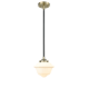 A thumbnail of the Innovations Lighting 284-1S Small Oxford Black Antique Brass / Matte White