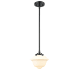 A thumbnail of the Innovations Lighting 284-1S Small Oxford Oil Rubbed Bronze / Matte White