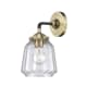 A thumbnail of the Innovations Lighting 284-1W Chatham Black Antique Brass / Clear