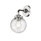 A thumbnail of the Innovations Lighting 284-1W-6 Beacon Black Polished Nickel / Seedy Globe