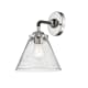 A thumbnail of the Innovations Lighting 284-1W Large Cone Black Polished Nickel / Seedy