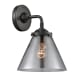 A thumbnail of the Innovations Lighting 284-1W Large Cone Oil Rubbed Bronze / Smoked