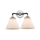 A thumbnail of the Innovations Lighting 284-2W Large Cone Black Polished Nickel / Matte White Cased