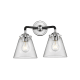 A thumbnail of the Innovations Lighting 284-2W Small Cone Black Polished Nickel / Clear