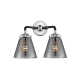 A thumbnail of the Innovations Lighting 284-2W Small Cone Black Polished Nickel / Smoked