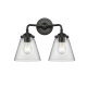 A thumbnail of the Innovations Lighting 284-2W Small Cone Oil Rubbed Bronze / Clear