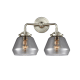 A thumbnail of the Innovations Lighting 284-2W Fulton Brushed Satin Nickel / Smoked