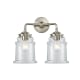 A thumbnail of the Innovations Lighting 284-2W Canton Brushed Satin Nickel / Clear