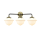 A thumbnail of the Innovations Lighting 284-3W Small Oxford Black Antique Brass / Matte White Cased