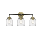 A thumbnail of the Innovations Lighting 284-3W Small Bell Black Antique Brass / Seedy