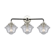 A thumbnail of the Innovations Lighting 284-3W Small Oxford Black Polished Nickel / Seedy