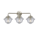 A thumbnail of the Innovations Lighting 284-3W Small Oxford Brushed Satin Nickel / Seedy