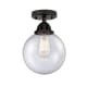 A thumbnail of the Innovations Lighting 288-1C-11-8 Beacon Semi-Flush Matte Black / Seedy