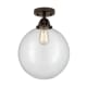 A thumbnail of the Innovations Lighting 288-1C-15-12 Beacon Semi-Flush Oil Rubbed Bronze / Clear