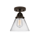 A thumbnail of the Innovations Lighting 288-1C-10-8 Cone Semi-Flush Oil Rubbed Bronze / Clear