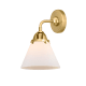A thumbnail of the Innovations Lighting 288-1W-11-8 Cone Sconce Satin Gold / Matte White