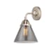 A thumbnail of the Innovations Lighting 288-1W-10-8 Cone Sconce Brushed Satin Nickel / Plated Smoke