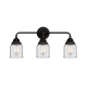 A thumbnail of the Innovations Lighting 288-3W-10-23 Bell Vanity Matte Black / Clear