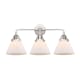 A thumbnail of the Innovations Lighting 288-3W-10-26 Cone Vanity Polished Chrome / Matte White