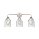 A thumbnail of the Innovations Lighting 288-3W-10-23 Bell Vanity Polished Chrome / Seedy