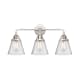 A thumbnail of the Innovations Lighting 288-3W-10-24 Cone Vanity Polished Chrome / Seedy