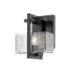 A thumbnail of the Innovations Lighting 312-1W-8-5 Striate Sconce Black / Clear