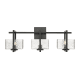 A thumbnail of the Innovations Lighting 312-3W-9-24 Striate Vanity Black / Clear