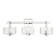 A thumbnail of the Innovations Lighting 312-3W-9-24 Striate Vanity Polished Chrome / Clear