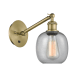 A thumbnail of the Innovations Lighting 317-1W-13-6 Belfast Sconce Antique Brass / Seedy