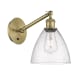 A thumbnail of the Innovations Lighting 317-1W-14-8 Bristol Sconce Antique Brass / Seedy