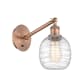 A thumbnail of the Innovations Lighting 317-1W-13-6 Belfast Sconce Antique Copper / Deco Swirl