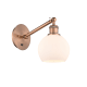 A thumbnail of the Innovations Lighting 317-1W-12-6 Athens Sconce Antique Copper / Matte White