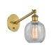 A thumbnail of the Innovations Lighting 317-1W-13-6 Belfast Sconce Brushed Brass / Clear Crackle