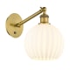 A thumbnail of the Innovations Lighting 317-1W-10-8 White Venetian Sconce Brushed Brass