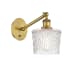 A thumbnail of the Innovations Lighting 317-1W-12-7 Niagra Sconce Brushed Brass / Clear