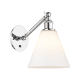 A thumbnail of the Innovations Lighting 317-1W-14-8 Berkshire Sconce Polished Chrome / Matte White