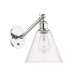 A thumbnail of the Innovations Lighting 317-1W-14-8 Berkshire Sconce Polished Chrome / Clear