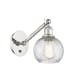 A thumbnail of the Innovations Lighting 317-1W-12-6 Athens Sconce Polished Nickel / Matte White