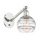 A thumbnail of the Innovations Lighting 317-1W-8-6 Rochester Sconce Polished Nickel / Clear