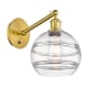 A thumbnail of the Innovations Lighting 317-1W-10-8 Rochester Sconce Satin Gold / Clear