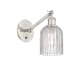 A thumbnail of the Innovations Lighting 317-1W-9-5 Bridal Veil Sconce Brushed Satin Nickel / Clear