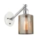 A thumbnail of the Innovations Lighting 317-1W-11-5 Cobbleskill Sconce White and Polished Chrome / Mercury